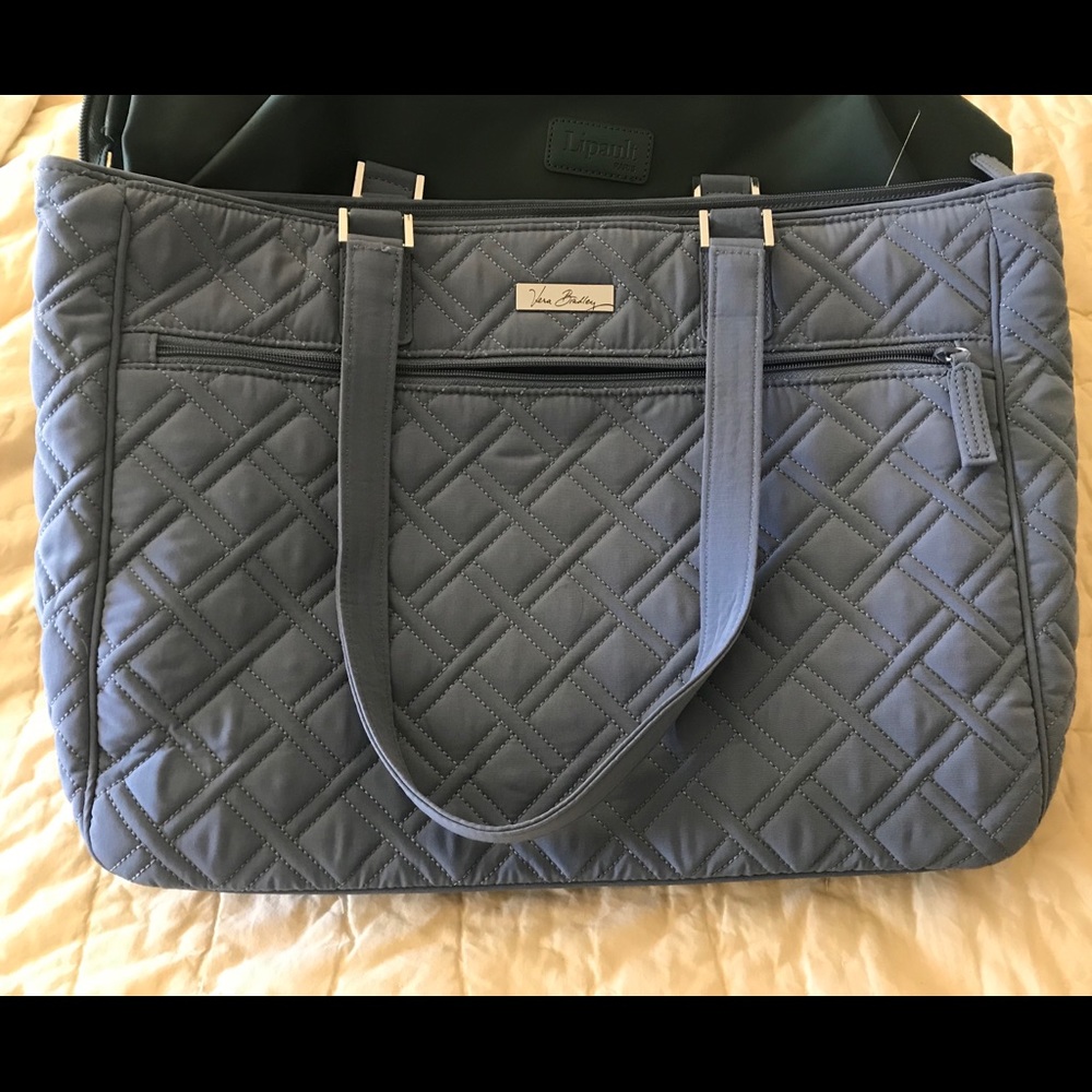 Vera Bradley Work Tote - charcoal